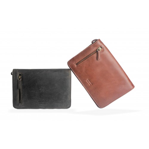 Leather flap bag 17x25x8 cm ANOTHER