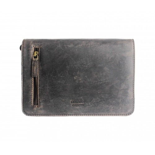 Leather flap bag 17x25x8 cm ANOTHER