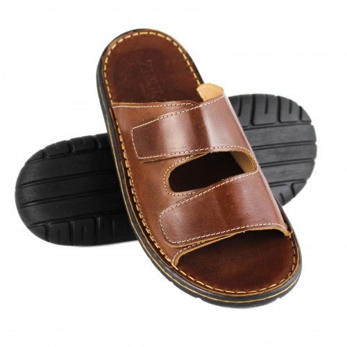Adjustable leather sandal...