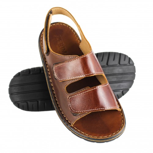 Adjustable leather sandal...