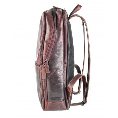 Natural leather backpack...