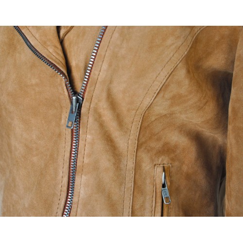 Perfect type suede jacket model CANELA