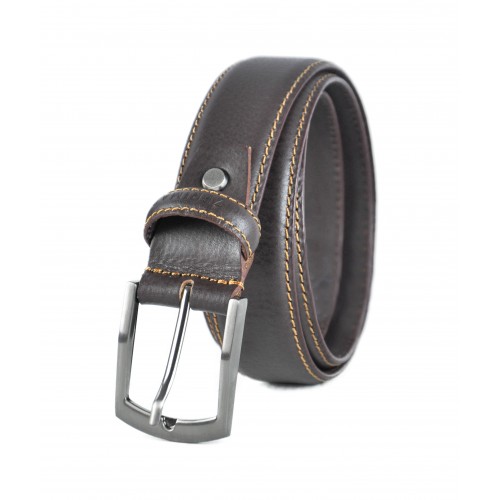 Leather belt with width 34...