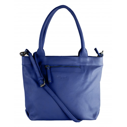 Leather bag with double handle 33x10x30 cm BADDY