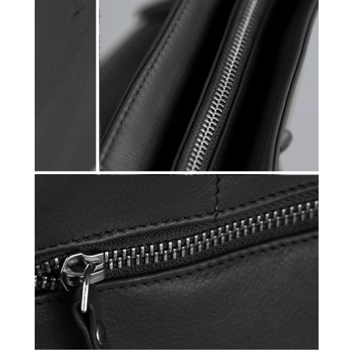 CLEVE model leather bag 36x10x29 cm