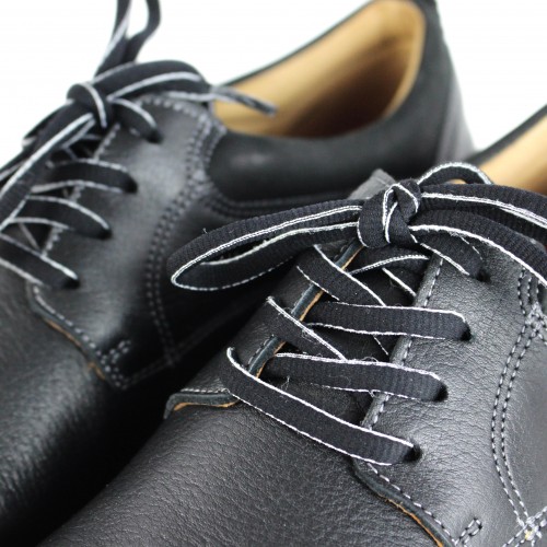 JR model lace-up leather shoes