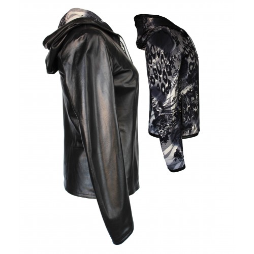 LOUNO reversible leather jacket