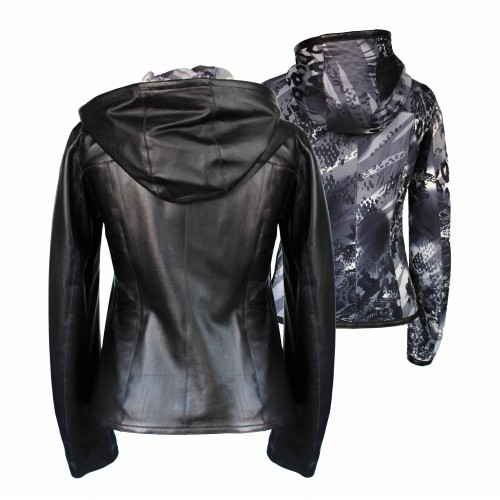 LOUNO reversible leather jacket