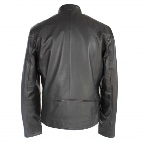 NAULE zippered leather jacket