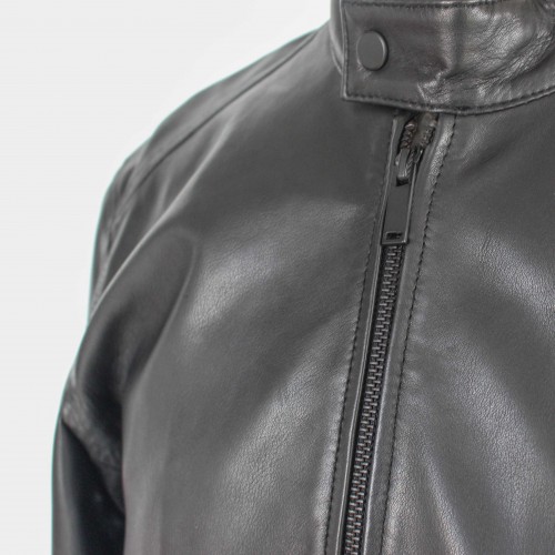 NAULE zippered leather jacket