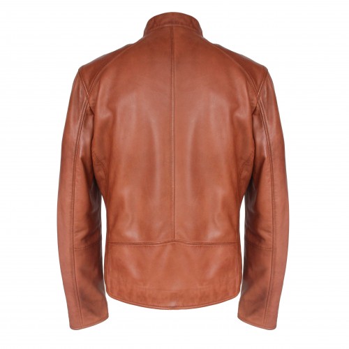 NAULE zippered leather jacket