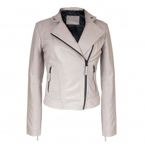 Heavy leather jacket model PALOMA