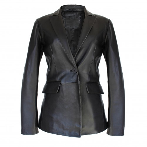 VITTO women's leather blazer