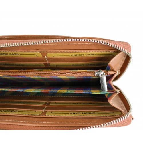 Leather shoulder bag 20x11x4 cm