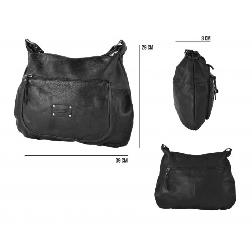 VIKTOR leather bag with...