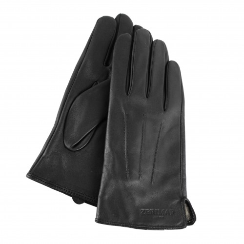 Men's leather gloves FLOWK model