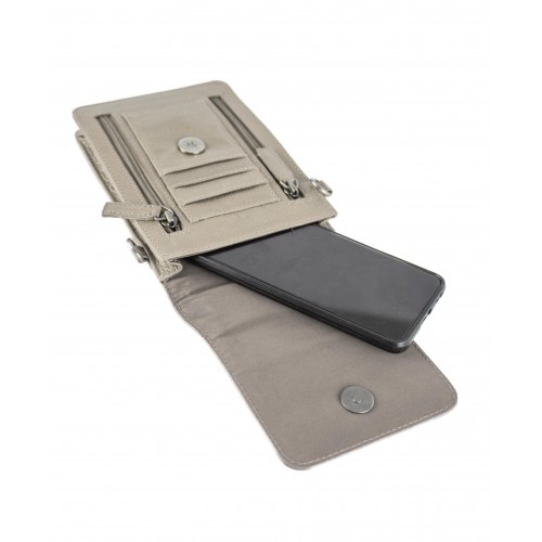 Leather bag 18x12,5x3 cm KANA model