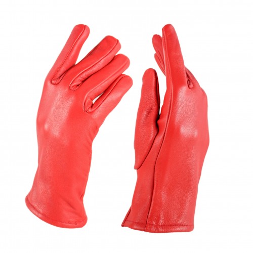 Women's leather gloves TASUN model