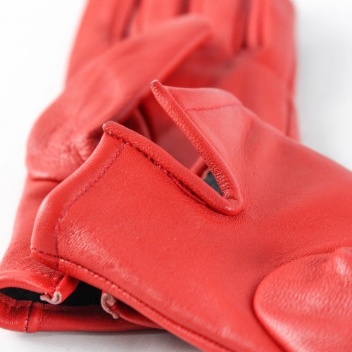 Women's leather gloves TASUN model
