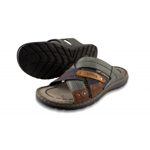 Open leather sandal model CAPRIOS