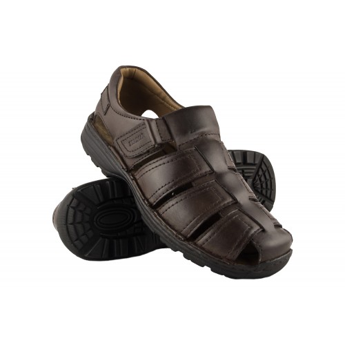 Leather sandal model KUNO