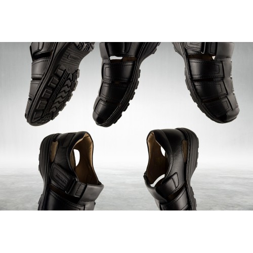 Leather sandal model KUNO