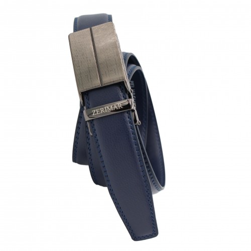 Leather belt with automatic...