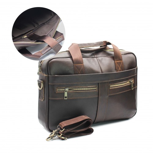 GOCHE model leather briefcase 40x28x6,5 cm