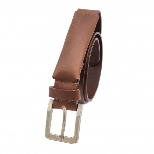 Leather belt with internal...