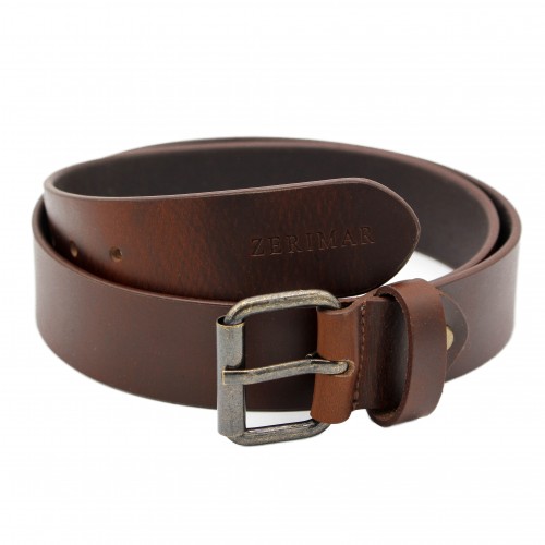 Leather belt 39 mm CANVELIER model