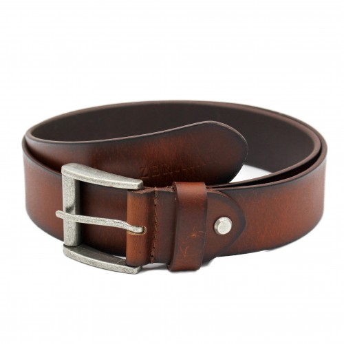 Leather belt 39 mm CRUM model