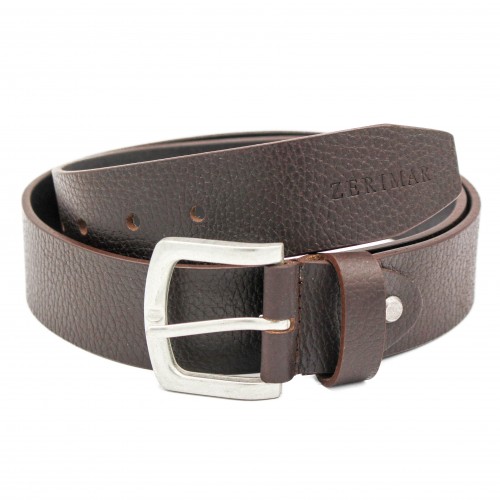 Leather belt 39 mm GRABEI model