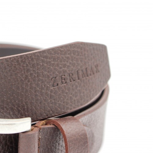 Leather belt 39 mm GRABEI model