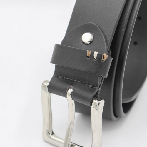 Leather belt 39 mm LLOISE model