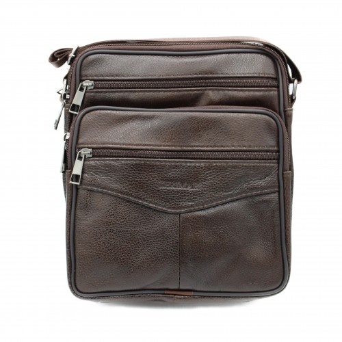 Leather shoulder bag CALATE...