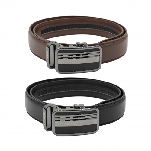 Pack Leather belt with...