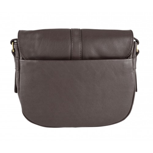 Leather flap bag 21x25x7 cm CLOSET Zerimar - 11