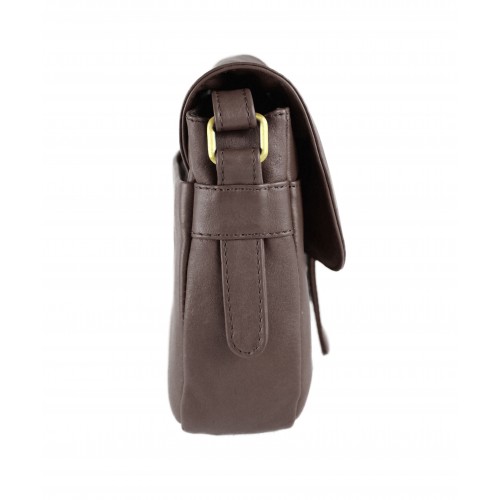 Leather flap bag 21x25x7 cm CLOSET Zerimar - 11