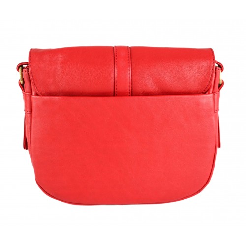 Leather flap bag 21x25x7 cm CLOSET Zerimar - 21