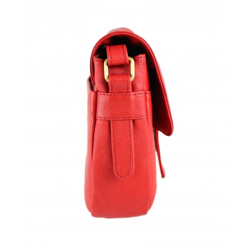 Leather flap bag 21x25x7 cm CLOSET Zerimar - 21