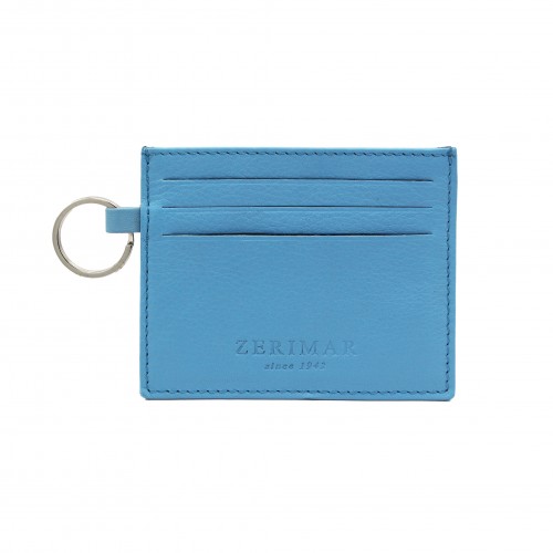 Leather card holder with...