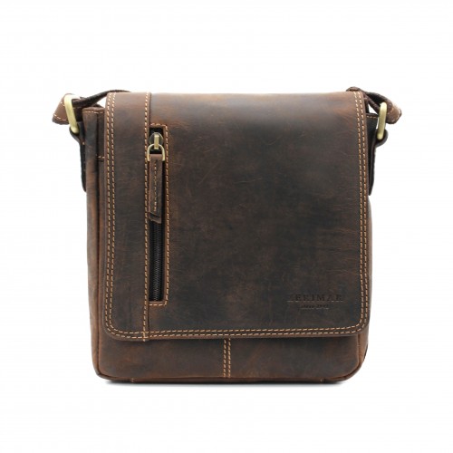 Leather shoulder bag LOSABE...