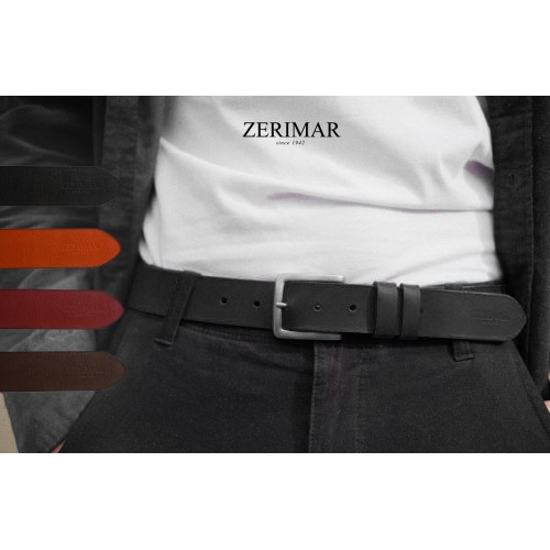 GRIDEO model 37 mm leather belt