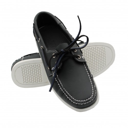 Leather moccasins with...