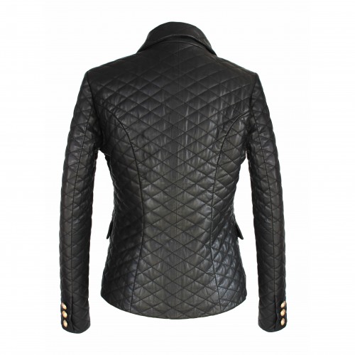 Quilted blazer with buttons DOFANA model