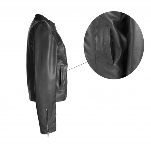 copy of Quilted blazer with buttons DOFANA model