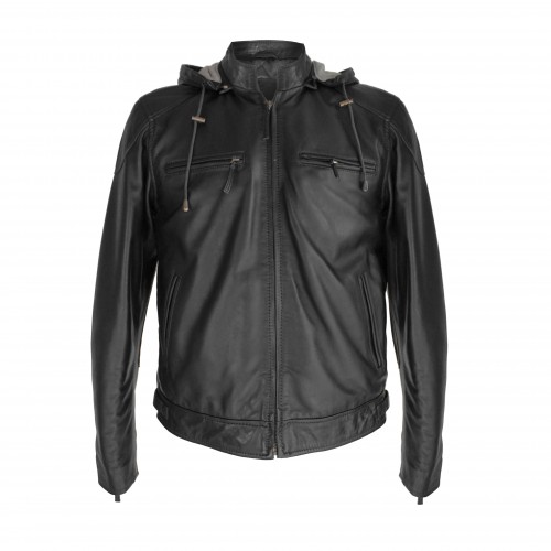 DEIKAO Removable Fur Hooded Jacket