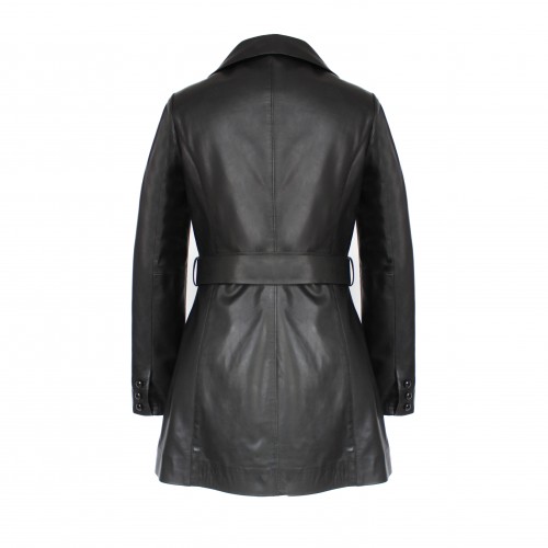 Short trench coat with buttons MESSHO model