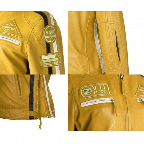 copy of Heavy leather jacket RENCO model
