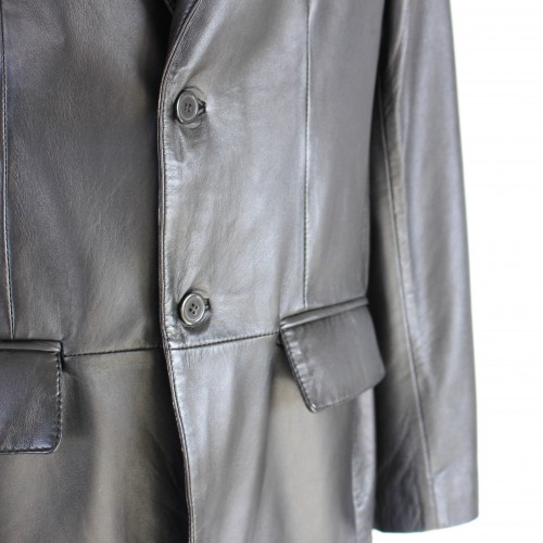 Blazer with leather buttons MIREFE model